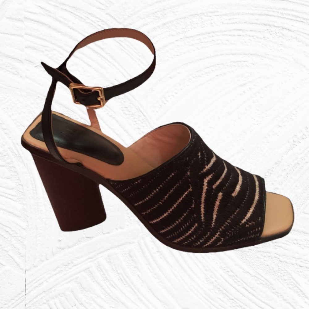 AD & Daughters Chunky Heeled Sandals Size 8.5